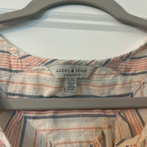Lucky Brand sz large sleeveless shirt